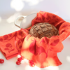 Tomato Tea Towel - Bestselling Bright Absorbent Linen - Freshie & Zero Studio Shop