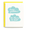 Graduation Greeting Card: Sky Is The Limit - Freshie & Zero Studio Shop