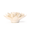 English Garden Ceramic Flower: 4.25" Ivory Snowdrop - Freshie & Zero Studio Shop
