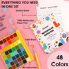 All-In-One Watercolor Set of 48 - Freshie & Zero Studio Shop