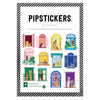 Pets in the Window Sticker Sheet by Pipsticks - Freshie & Zero Studio Shop