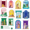 Pets in the Window Sticker Sheet by Pipsticks - Freshie & Zero Studio Shop