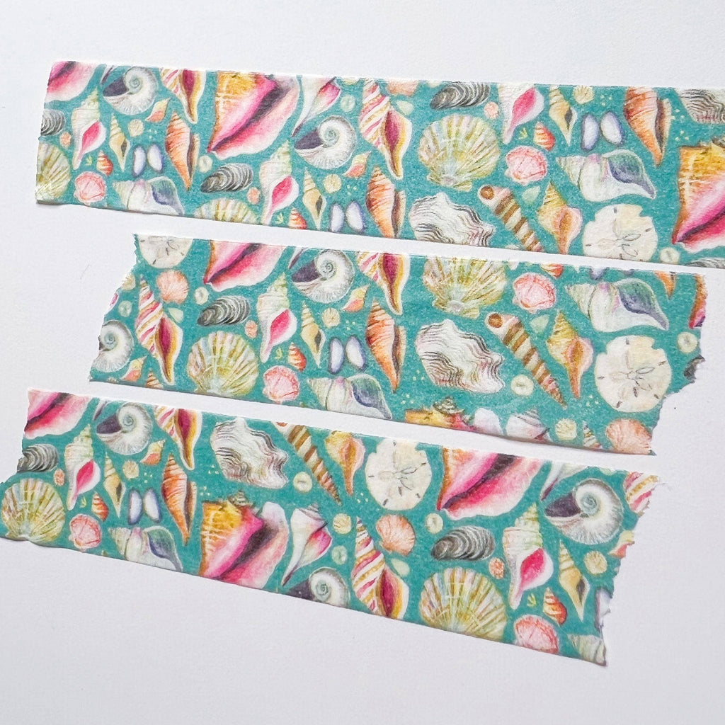 Seashell Washi Tape - Freshie & Zero Studio Shop