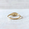 Snake Signet Ring: Bronze / Size 8 - 57.0mm - Freshie & Zero Studio Shop