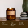 P.F. Candle Co. Soy Candle: Amber & Moss - Freshie & Zero Studio Shop