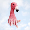 Pink Flamingo Finger Puppet - Freshie & Zero Studio Shop