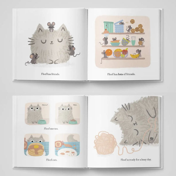 Floof by Heidi McKinnon, a Cat Picture Book - Freshie & Zero Studio Shop