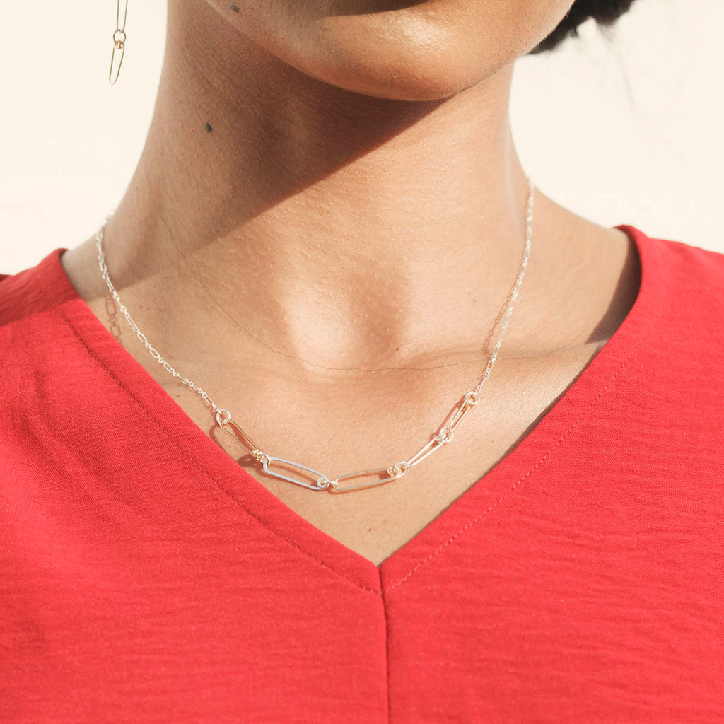 Golden Mini Reef Links Necklace - Freshie & Zero Studio Shop