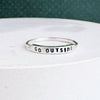 GO OUTSIDE Handmade Ring by Christina Kober - Freshie & Zero Studio Shop