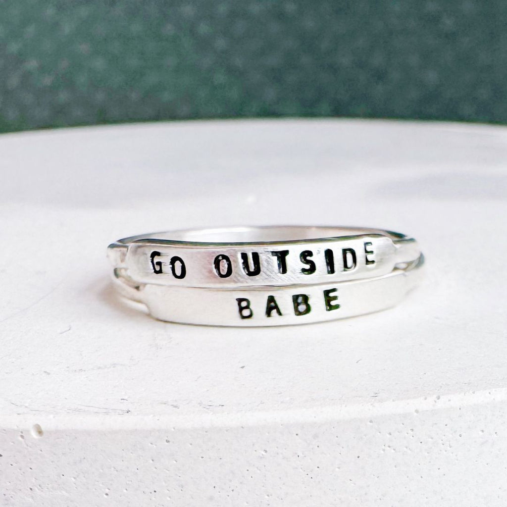 BABE Handmade Ring by Christina Kober - Freshie & Zero Studio Shop