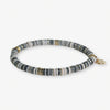 Black and White Sequin Bead Bracelet - Freshie & Zero Studio Shop