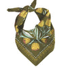 Handker Bandana: Adele Olive Green No. 137 - Freshie & Zero Studio Shop