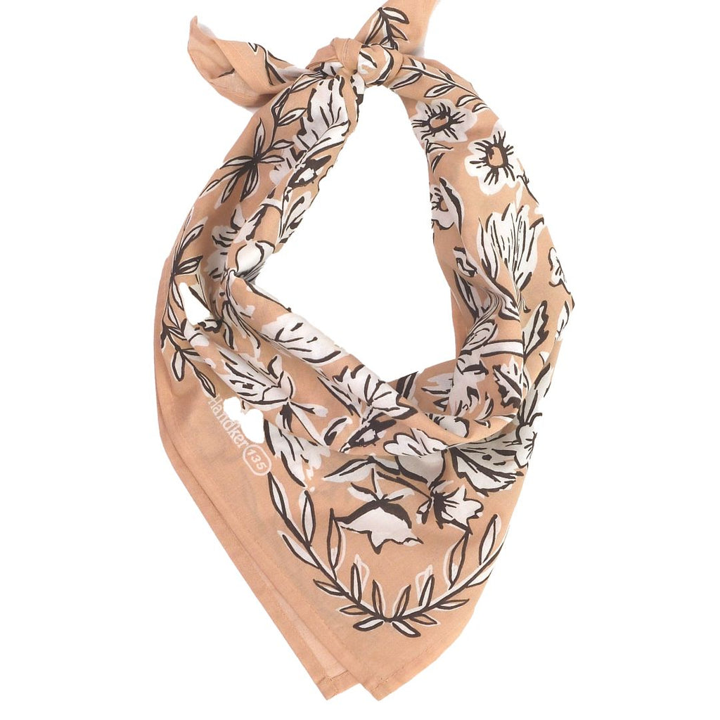 Handker Bandana: Georgia Peach No. 135 - Freshie & Zero Studio Shop