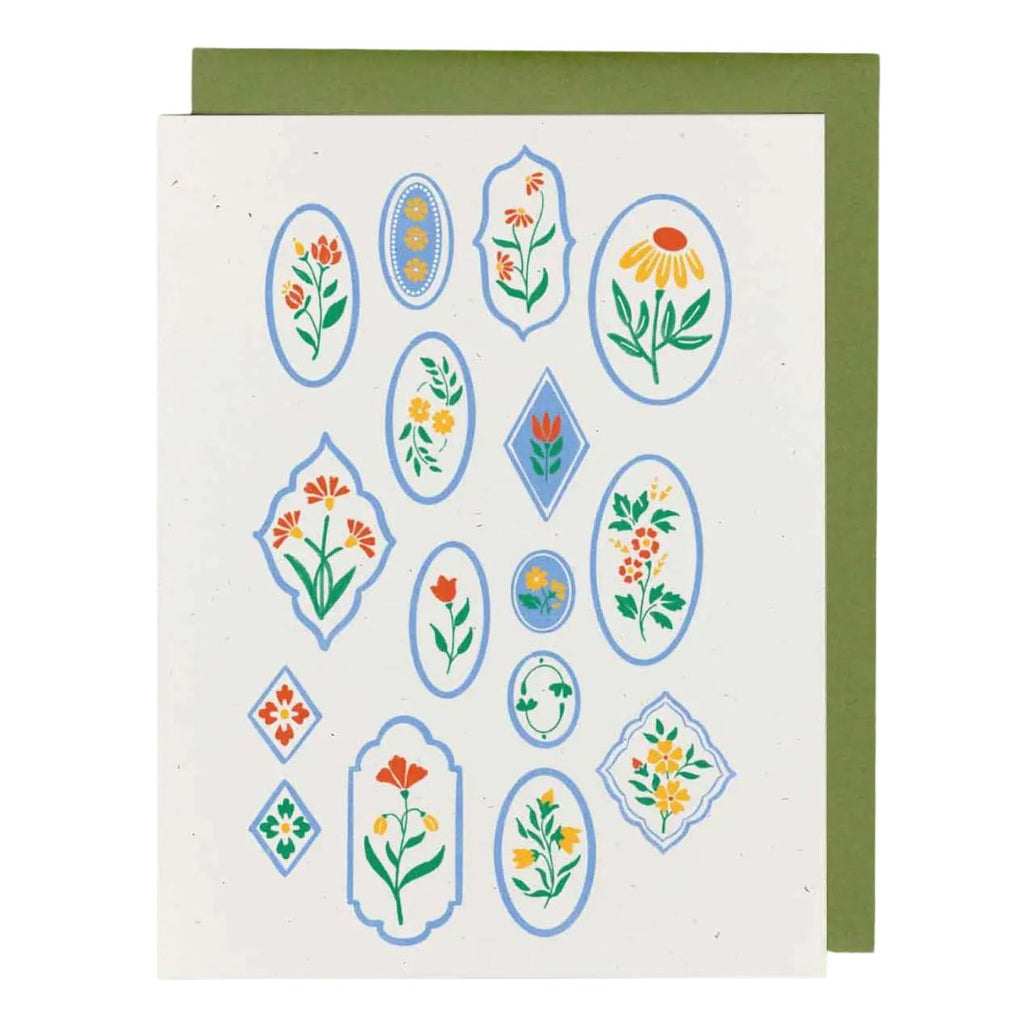 Flower Gallery All Occasion Greeting Card - Freshie & Zero Studio Shop