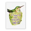 I honor my own emotions and experience: 5x7 art print - Freshie & Zero Studio Shop