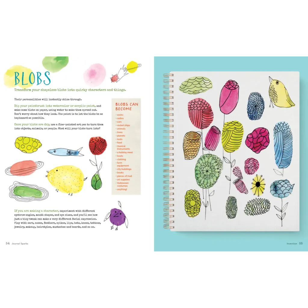 Journal Sparks - Fire Up Your Creativity - Freshie & Zero Studio Shop
