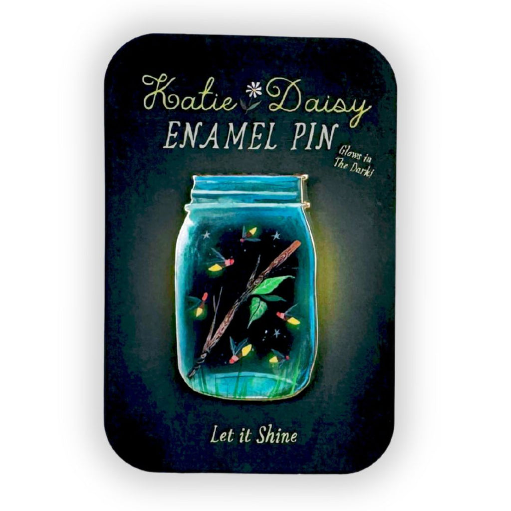 Firefly Jar Enamel Pin - Freshie & Zero Studio Shop