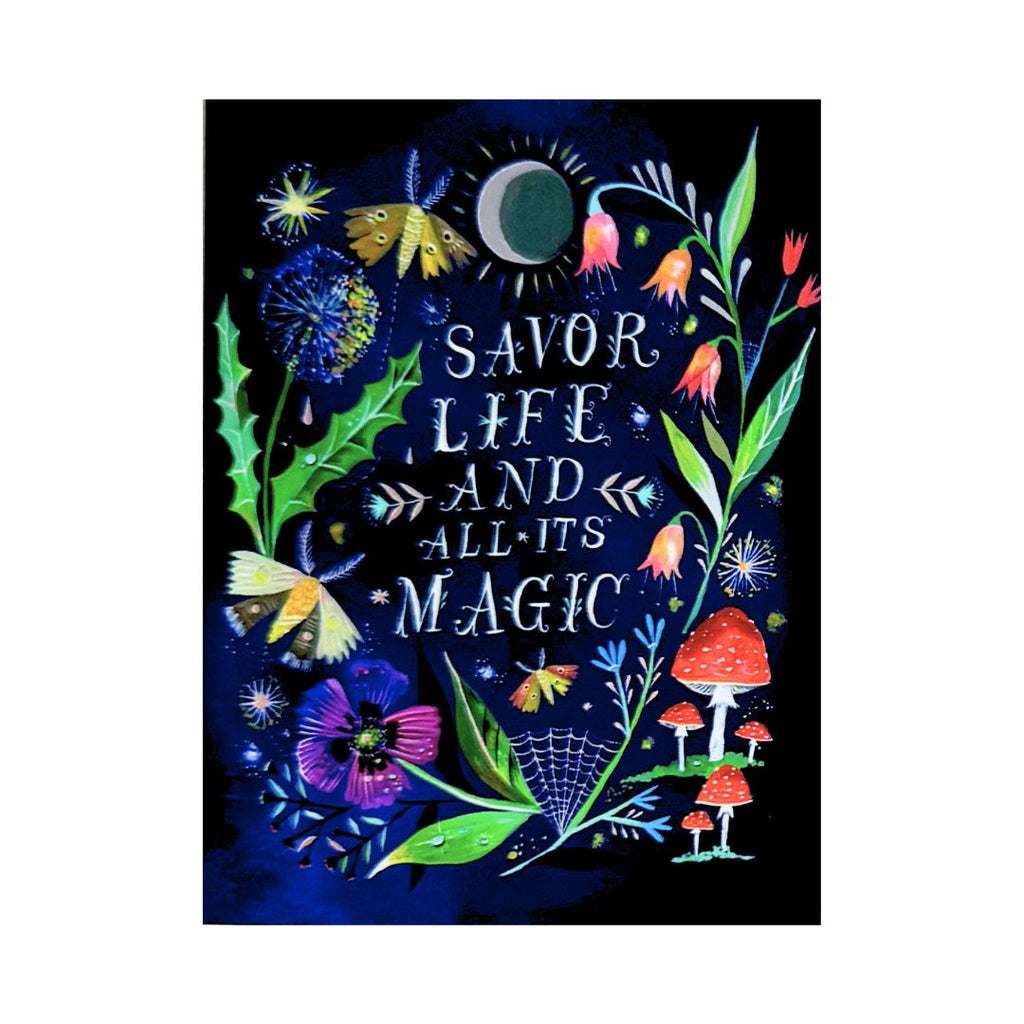 Night Magic Matte Sticker - Freshie & Zero Studio Shop