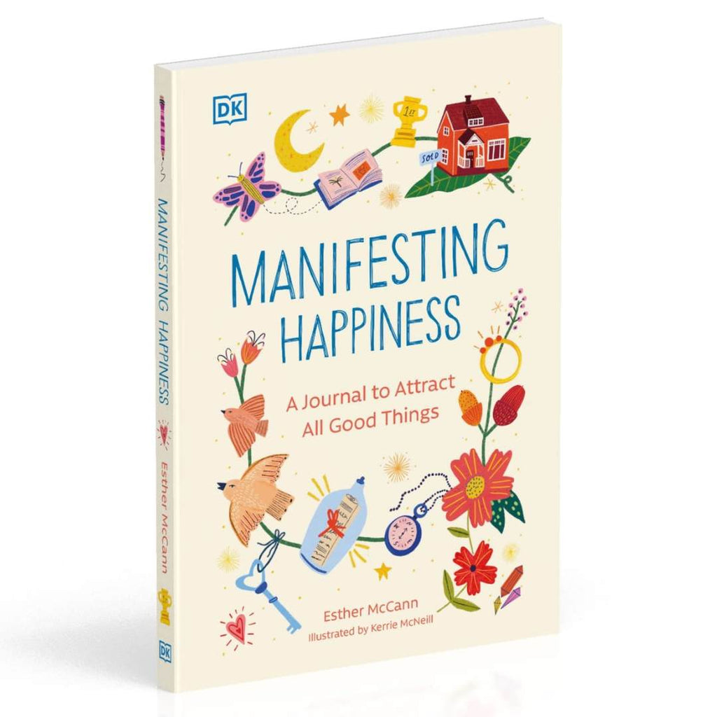 Manifest Happiness: a journal to attract good things - Freshie & Zero Studio Shop