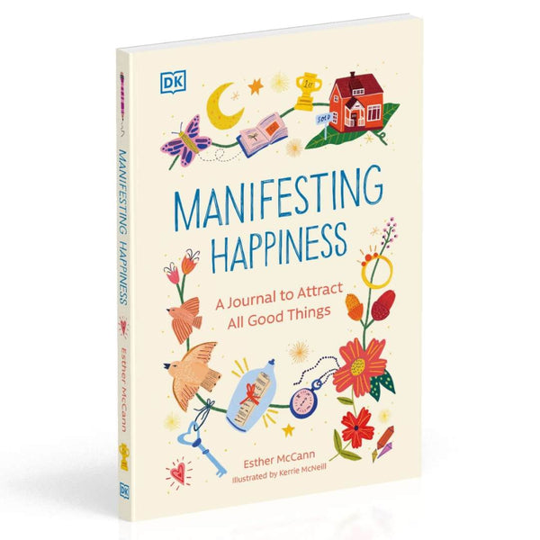 Manifest Happiness: a journal to attract good things - Freshie & Zero Studio Shop