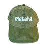 Matcha Embroidered Baseball Hat - Freshie & Zero Studio Shop