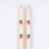 Strawberry Taper Candles - Freshie & Zero Studio Shop