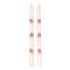 Strawberry Taper Candles - Freshie & Zero Studio Shop