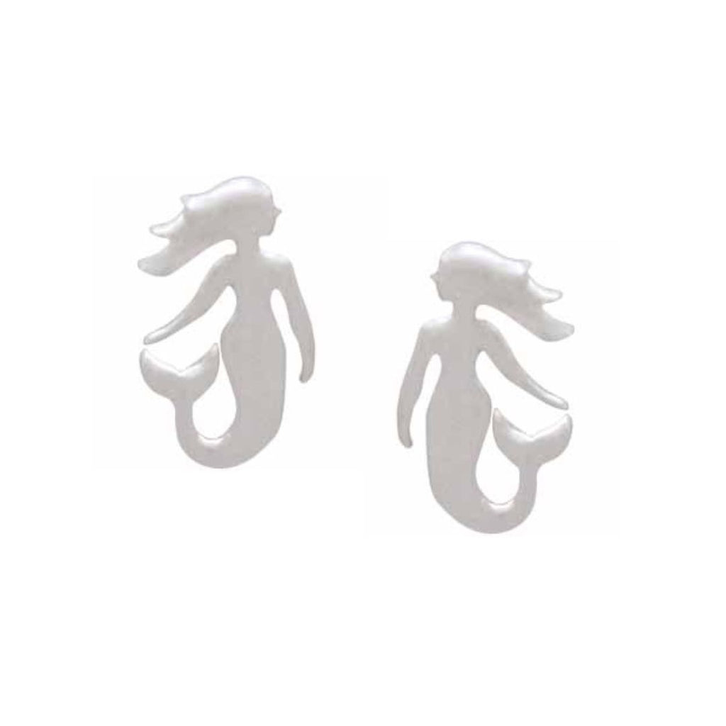 Little Stud Earrings: Mermaids - Freshie & Zero Studio Shop