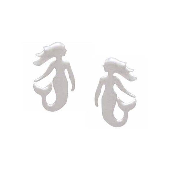 Little Stud Earrings: Mermaids - Freshie & Zero Studio Shop