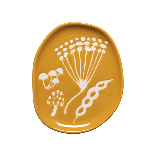 Wildgrove Imprint Mustard Yellow Trinket Tray - Freshie & Zero Studio Shop