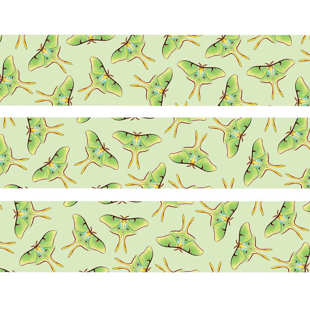 Luna Moths Washi Tape - Freshie & Zero Studio Shop