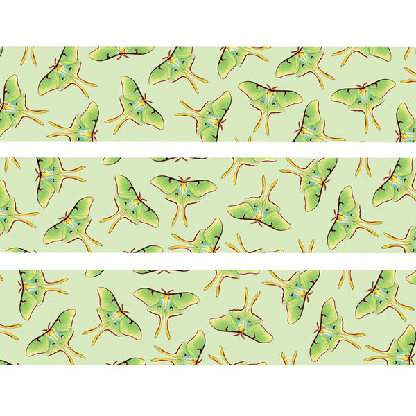 Luna Moths Washi Tape - Freshie & Zero Studio Shop