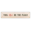 This Must Be The Place Felt Sign Banner - Freshie & Zero Studio Shop
