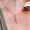 Lyric Necklace with Labradorite - Freshie & Zero Studio Shop