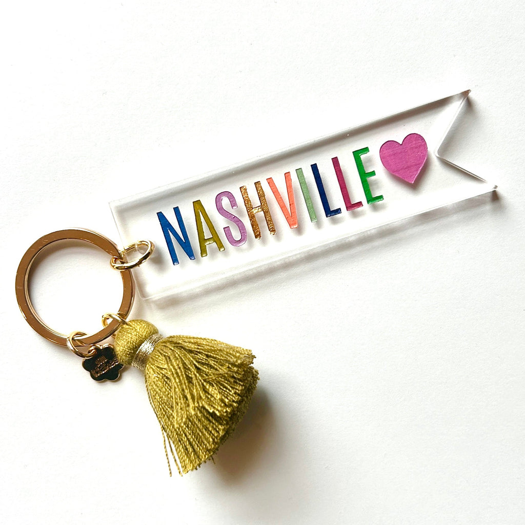 Nashville Keychain by Jill Makes - Freshie & Zero Studio Shop
