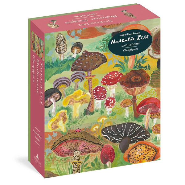 Nathalie Lété Mushrooms Puzzle: 1000 Pieces - Freshie & Zero Studio Shop