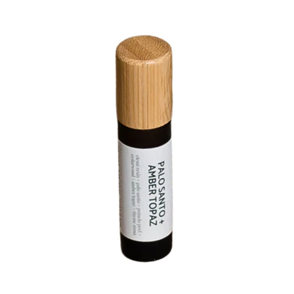 Palo Santo + Amber Topaz Rollerball Perfume Oil - Freshie & Zero Studio Shop