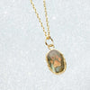 Paw Print Gemstone Necklace by Jill Makes - Freshie & Zero Studio Shop