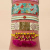 Powder Gold and Pink Beaded Bracelet - Freshie & Zero Studio Shop