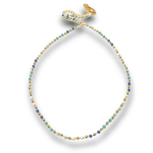 Pacific Aria Delicate Miyuki Beaded Necklace - Freshie & Zero Studio Shop