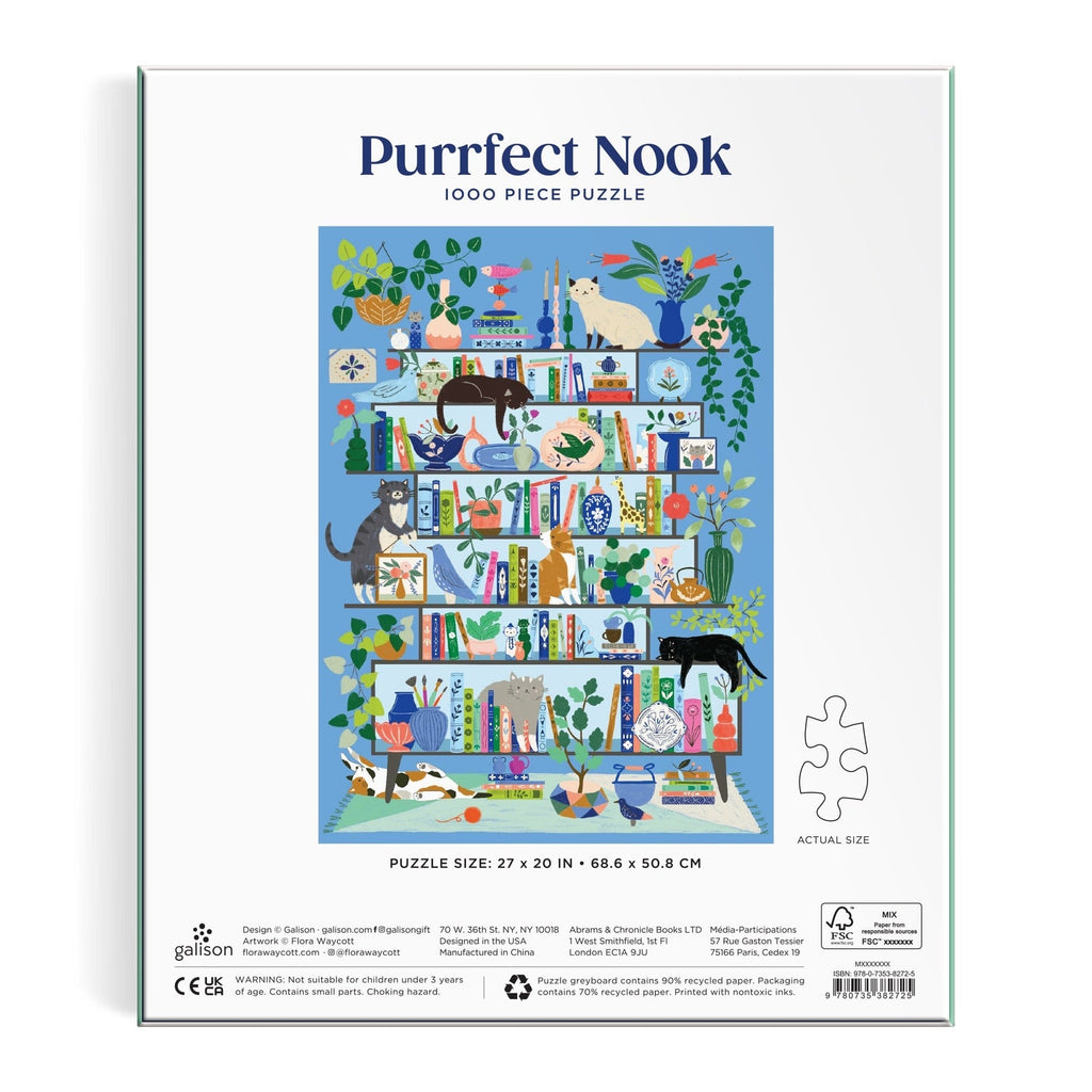 Purrfect Nook Puzzle: 1000 pieces - Freshie & Zero Studio Shop