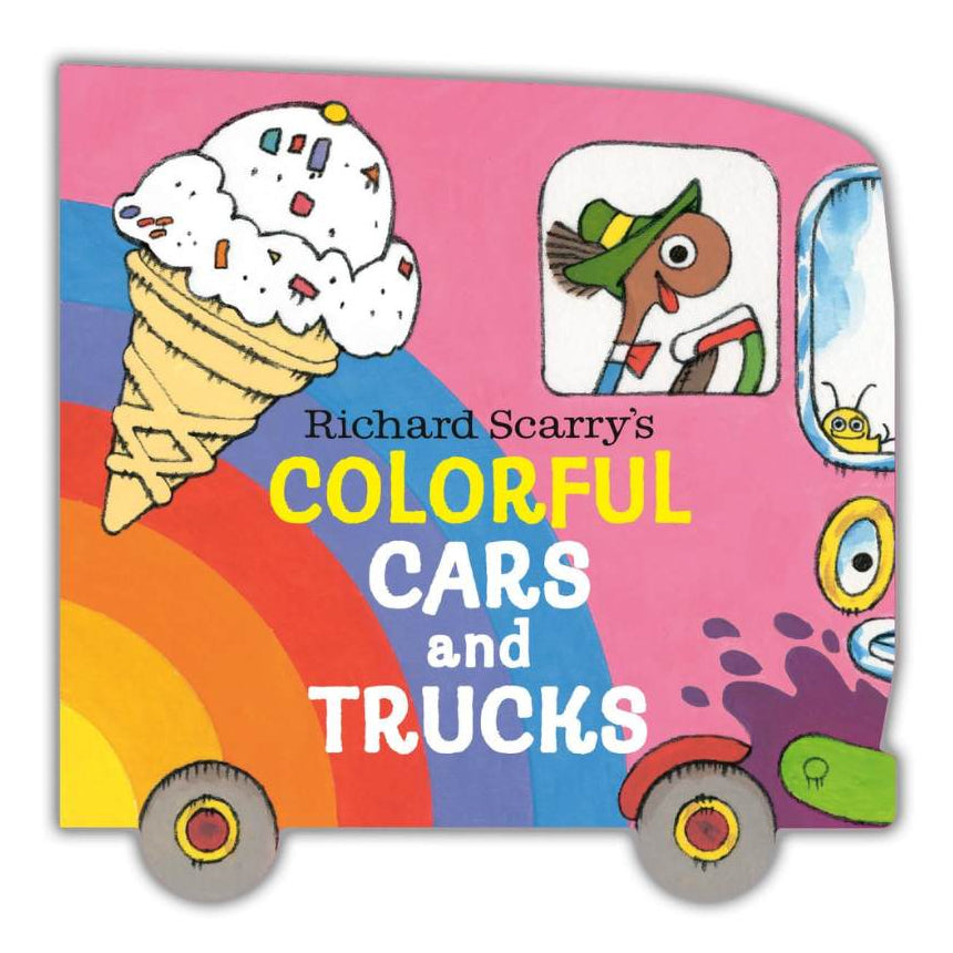 Richard Scarry's Colorful Cars and Trucks Chunky Board Book - Freshie & Zero Studio Shop