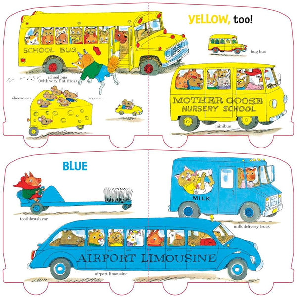 Richard Scarry's Colorful Cars and Trucks Chunky Board Book - Freshie & Zero Studio Shop