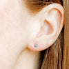 Tiny Sparkle Flatback Waterproof Stud Earrings - Freshie & Zero Studio Shop