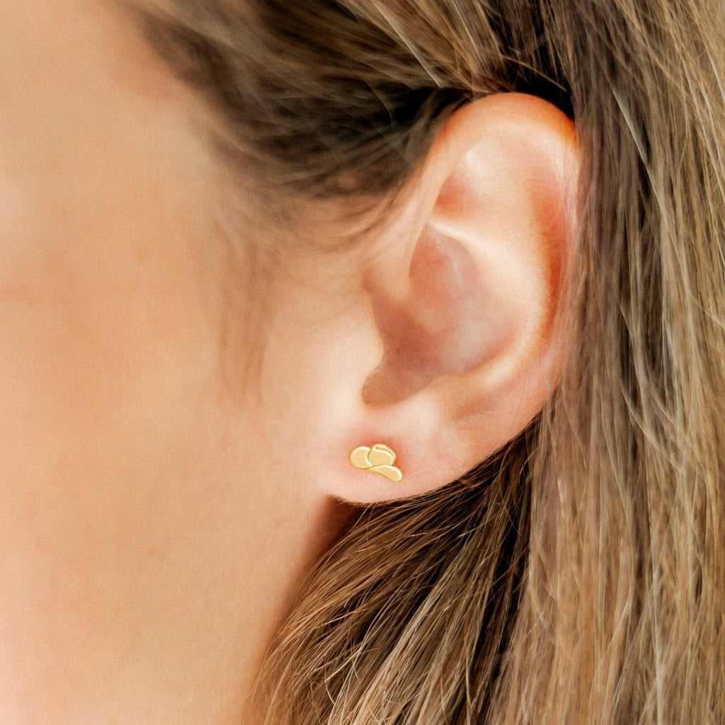 Cowboy Hat Flatback Waterproof Stud Earrings - Freshie & Zero Studio Shop