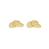 Cowboy Hat Flatback Waterproof Stud Earrings - Freshie & Zero Studio Shop