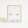Nova Sparkle Flatback Waterproof Stud Earrings - Freshie & Zero Studio Shop