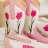Tulip Cowboy Boots Flatback Waterproof Stud Earrings - Freshie & Zero Studio Shop