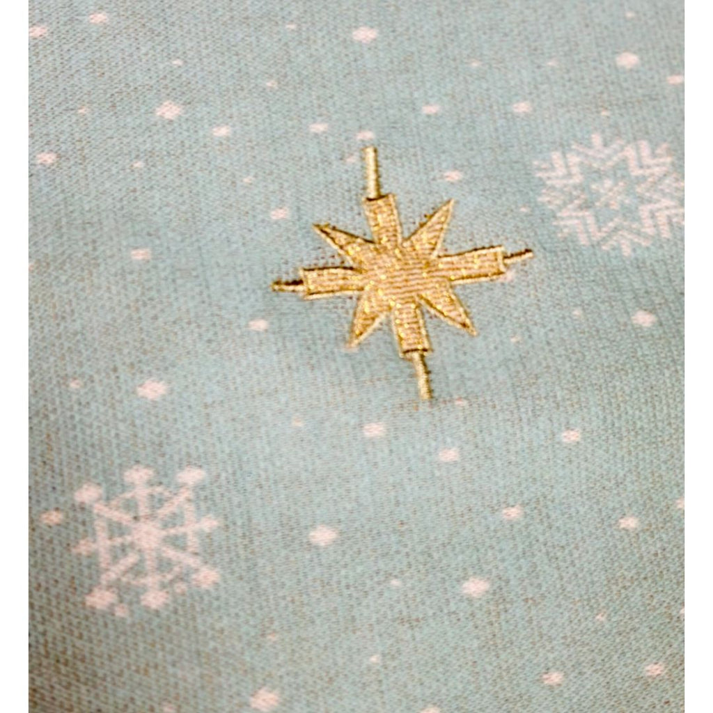 Polar Bear Ski 3D - Organic Jacquard Knit Baby Blanket - Freshie & Zero Studio Shop
