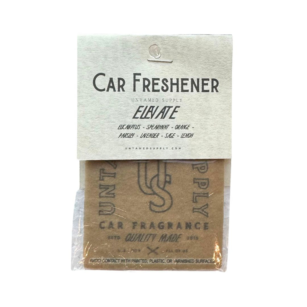 Elevate Car Air Freshener by Untamed Supply - Freshie & Zero Studio Shop